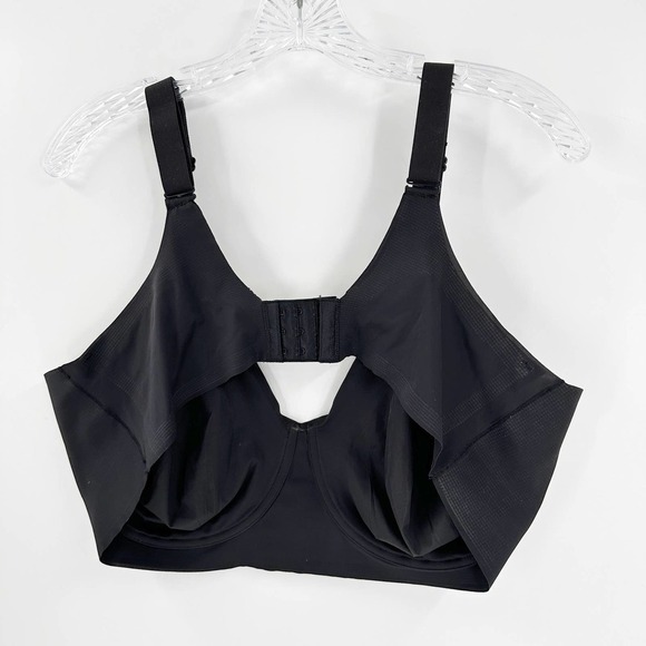 BALI Black Comfort Revolution Easylite Back Closure Underwire Bra Size 3XL - Picture 3 of 7